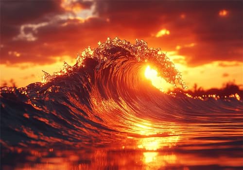 Puzzle 1000 Teile Wellen Puzzle Sonnenuntergang Klassische Impossible Jigsaw Anspruchsvoll HolzPuzzle Erwachsene, Puzzlespiele für Die Ganze Familie Jigsaw Für Erwachsene Kinder Ab 14 Jahren U-630 Puzzle 1000 Teile Wellen Puzzle Sonnenuntergang Klassische Impossible Jigsaw Anspruchsvoll HolzPuzzle Erwachsene, Puzzlespiele für Die Ganze Familie Jigsaw Für Erwachsene Kinder Ab 14 Jahren U-630 von Jiacgrtef