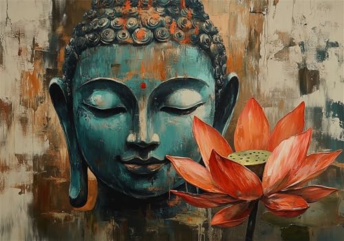 Puzzle 1000 Teile Zen Puzzle Blume Klassische Impossible Jigsaw Art DIY Groß Anspruchsvoll HolzPuzzle Erwachsene, Puzzlespiele für Die Ganze Familie Jigsaw Für Erwachsene und Kinder Ab 14 Jahren U-147 von Jiacgrtef