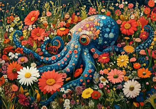 Puzzle 150 Teile Blume Puzzle ab 2 3 4 5 6 Jahre Kinder DIY Klassische Jigsaw Erwachsene Tier Geschicklichkeitsspiel für Die Ganze Familie, Wooden Lernspiel kinderPuzzle, Wohnkultur Geschenke U-132 von Jiacgrtef