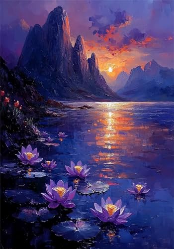 Puzzle 150 Teile Blume Puzzle ab 2 3 4 5 6 Jahre Kinder Klassische Jigsaw Erwachsene Landschaft Geschicklichkeitsspiel für Die Ganze Familie, Quality Wooden Lernspiel kinderPuzzle, Wohnkultur U-931 von Jiacgrtef