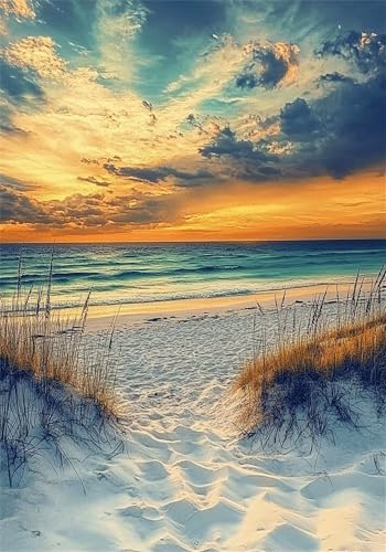 Puzzle 150 Teile Strand Puzzle ab 2 3 4 5 6 Jahre Kinder DIY Klassische Jigsaw Erwachsene Landschaft Geschicklichkeitsspiel für Die Ganze Familie, Wooden Lernspiel kinderPuzzle, Wohnkultur U-988 von Jiacgrtef