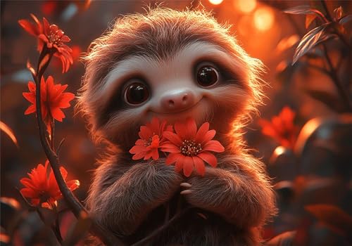 Puzzle Vogel Puzzle 150 Teile Blume Klassische Jigsaw Premium Holzpuzzle Erwachsene, Holz Lernspiel, Kreative Unterhaltung Spaß Jigsaw ab 2 3 4 5 6 Jahre Jungen, Ideal Als Wandbild Geschenk U-449 von Jiacgrtef