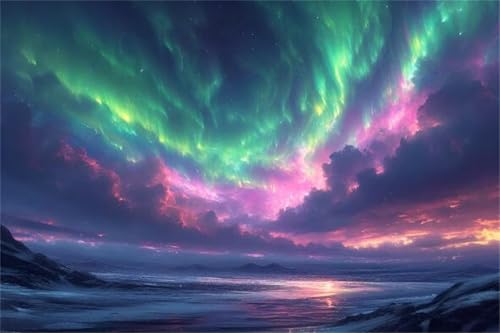 Puzzle 1500 Teile Aurora Puzzle Landschaft Holzpuzzle Erwachsene Klassische Jigsaw Erwachsene, Challenging Game Wooden Jigsaw Bastelset ab 14 Jahre für Jungen Mädchen für Wohnkultur Geschenke K-1 Puzzle 1500 Teile Aurora Puzzle Landschaft Holzpuzzle Erwachsene Klassische Jigsaw Erwachsene, Challenging Game Wooden Jigsaw Bastelset ab 14 Jahre für Jungen Mädchen für Wohnkultur Geschenke K-1 von Jiacgrtef