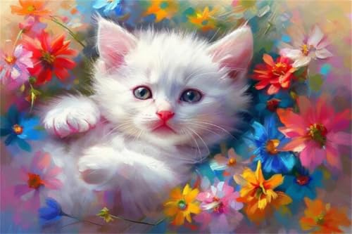 Puzzle 1500 Teile Blume Puzzle Katze Klassische Jigsaw Erwachsene Anspruchsvoll, Holzpuzzle Erwachsene, Groß Impossible Jigsaw Bastelset ab 14 Jahre für Jungen Mädchen für Wohnkultur Geschenke Y-7 Puzzle 1500 Teile Blume Puzzle Katze Klassische Jigsaw Erwachsene Anspruchsvoll, Holzpuzzle Erwachsene, Groß Impossible Jigsaw Bastelset ab 14 Jahre für Jungen Mädchen für Wohnkultur Geschenke Y-7 von Jiacgrtef