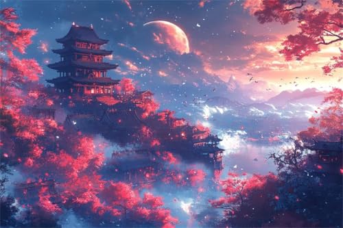 Puzzle 1500 Teile Japan Puzzle Landschaft Holzpuzzle Erwachsene Klassische Jigsaw Erwachsene, Challenging Game Wooden Jigsaw Bastelset ab 14 Jahre für Jungen Mädchen für Wohnkultur Geschenke M-0 Puzzle 1500 Teile Japan Puzzle Landschaft Holzpuzzle Erwachsene Klassische Jigsaw Erwachsene, Challenging Game Wooden Jigsaw Bastelset ab 14 Jahre für Jungen Mädchen für Wohnkultur Geschenke M-0 von Jiacgrtef