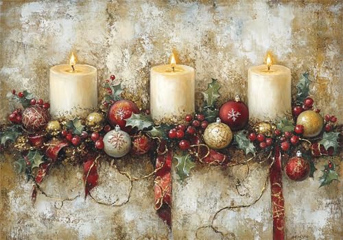 Puzzle 1500 Teile Kerze Puzzle Festival Jigsaw Groß XXL 87x57cm DIY Impossible Erwachsene Anspruchsvoll Jigsaw Art, Klassische HolzPuzzle für Wand Zimmer Deko Wohnzimmer Geschenke für Frauen U-25 von Jiacgrtef