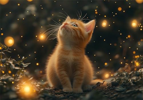 Puzzle 1500 Teile Tier Puzzle Katze Jigsaw Groß XXL 87x57cm DIY Impossible Erwachsene Anspruchsvoll Jigsaw Art, Quality Klassische HolzPuzzle für Wand Zimmer Deko Wohnzimmer Geschenke für frauen U-607 Puzzle 1500 Teile Tier Puzzle Katze Jigsaw Groß XXL 87x57cm DIY Impossible Erwachsene Anspruchsvoll Jigsaw Art, Quality Klassische HolzPuzzle für Wand Zimmer Deko Wohnzimmer Geschenke für frauen U-607 von Jiacgrtef
