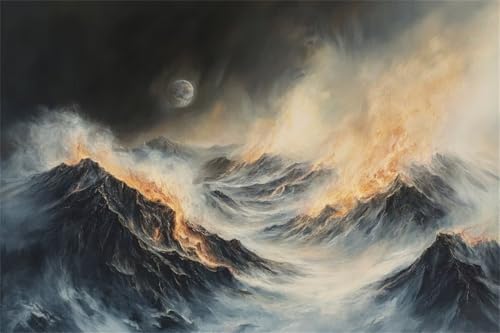 Puzzle 1500 Teile Traum Puzzle Berg Klassische Jigsaw Erwachsene Anspruchsvoll, Holzpuzzle Erwachsene Groß Impossible Jigsaw Bastelset ab 14 Jahre für Jungen Mädchen für Wohnkultur Geschenke V-2 von Jiacgrtef