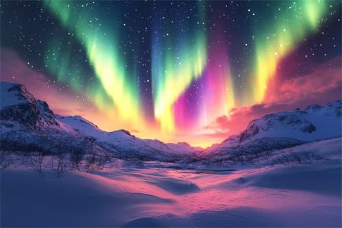 Puzzle 2000 Teile Aurora Puzzle Berg Klassische Jigsaw Erwachsene Anspruchsvoll, Holzpuzzle Erwachsene, Groß Impossible Jigsaw Bastelset ab 14 Jahre für Jungen Mädchen für Wohnkultur Geschenke Y-9 von Jiacgrtef