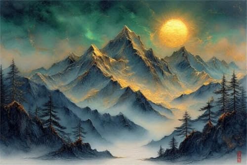 Puzzle 2000 Teile Berg Puzzle Landschaft Holzpuzzle Erwachsene Klassische Jigsaw Erwachsene, Challenging Game Wooden Jigsaw Bastelset ab 14 Jahre für Jungen Mädchen für Wohnkultur Geschenke I-7 Puzzle 2000 Teile Berg Puzzle Landschaft Holzpuzzle Erwachsene Klassische Jigsaw Erwachsene, Challenging Game Wooden Jigsaw Bastelset ab 14 Jahre für Jungen Mädchen für Wohnkultur Geschenke I-7 von Jiacgrtef