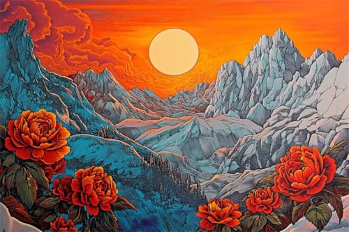 Puzzle 2000 Teile Blume Puzzle Berg Klassische Jigsaw Erwachsene Anspruchsvoll, Holzpuzzle Erwachsene Groß Impossible Jigsaw Bastelset ab 14 Jahre für Jungen Mädchen für Wohnkultur Geschenke I-2 Puzzle 2000 Teile Blume Puzzle Berg Klassische Jigsaw Erwachsene Anspruchsvoll, Holzpuzzle Erwachsene Groß Impossible Jigsaw Bastelset ab 14 Jahre für Jungen Mädchen für Wohnkultur Geschenke I-2 von Jiacgrtef