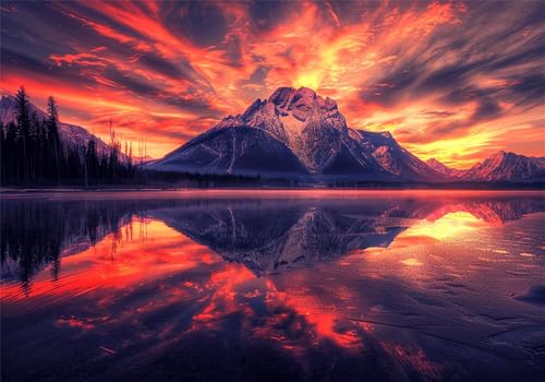Puzzle 2000 Teile Landschaft Puzzle Berg Jigsaw Groß XXL 100x70cm DIY Impossible Erwachsene Anspruchsvoll Jigsaw Art, Klassische HolzPuzzle für Wand Zimmer Deko Wohnzimmer Geschenke für Frauen U-594 Puzzle 2000 Teile Landschaft Puzzle Berg Jigsaw Groß XXL 100x70cm DIY Impossible Erwachsene Anspruchsvoll Jigsaw Art, Klassische HolzPuzzle für Wand Zimmer Deko Wohnzimmer Geschenke für Frauen U-594 von Jiacgrtef
