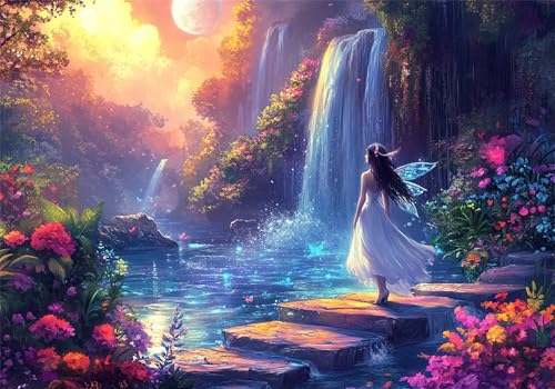 Puzzle 2000 Teile Strand Puzzle Sonnenuntergang Klassische Jigsaw Erwachsene Anspruchsvoll, Holzpuzzle Erwachsene Groß Impossible Jigsaw Bastelset ab 14 Jahre für Jungen Mädchen für Wohnkultur U-379 von Jiacgrtef
