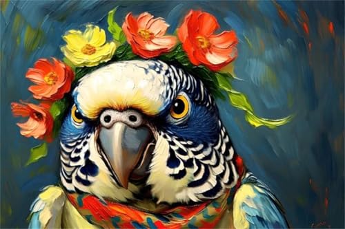 Puzzle 2000 Teile Papagei Puzzle Vogel Klassische Jigsaw Erwachsene Anspruchsvoll, Holzpuzzle Erwachsene, Groß Impossible Jigsaw Bastelset ab 14 Jahre für Jungen Mädchen für Wohnkultur Geschenke W-6 von Jiacgrtef