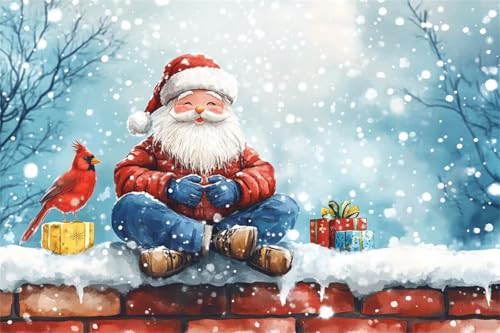 Puzzle 2000 Teile Weihnachtsmann Puzzle Geschenk Klassische Jigsaw Erwachsene Anspruchsvoll, Holzpuzzle Erwachsene, Groß Impossible Jigsaw Bastelset ab 14 Jahre für Jungen Wohnkultur Geschenke J-8 von Jiacgrtef