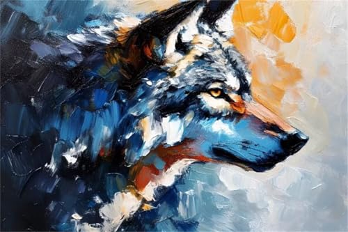 Puzzle 2000 Teile Wolf Puzzle Tier Holzpuzzle Erwachsene Klassische Jigsaw Erwachsene, DIY Groß Challenging Game Wooden Jigsaw Bastelset ab 14 Jahre für Jungen Mädchen für Wohnkultur Geschenke Z-4 von Jiacgrtef