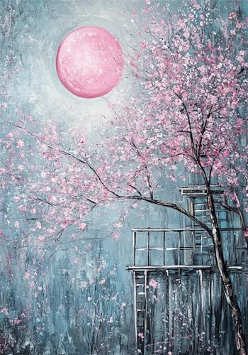 Puzzle 3000 Teile Blume Puzzle Erwachsene Mond Klassische HolzPuzzle Erwachsene, DIY Groß Challenging Game Wooden Jigsaw Bastelset ab 14 Jahre für Jungen Mädchen, für Wohnkultur Geschenke U-994 von Jiacgrtef
