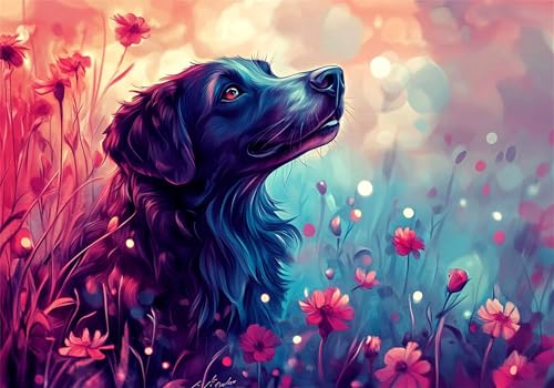 Puzzle 3000 Teile Pferd Puzzle Landschaft Klassische Jigsaw Erwachsene Anspruchsvoll, Holzpuzzle Erwachsene Groß Impossible Jigsaw Bastelset ab 14 Jahre für Jungen Mädchen für Wohnkultur U-712 von Jiacgrtef