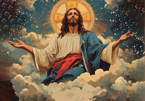 Puzzle 3000 Teile Religion Puzzle Erwachsene Mann Klassische HolzPuzzle Erwachsene, DIY Groß Challenging Game Wooden Jigsaw Bastelset ab 14 Jahre für Jungen Mädchen, für Wohnkultur Geschenke U-180 von Jiacgrtef