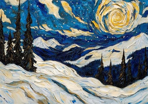 Puzzle 4000 Teile Abstrakt Puzzle Landschaft Klassische Impossible Jigsaw, Anspruchsvoll HolzPuzzle Erwachsene, Puzzlespiele für Die Ganze Familie Jigsaw Für Erwachsene und Kinder Ab 14 Jahren U-116 von Jiacgrtef