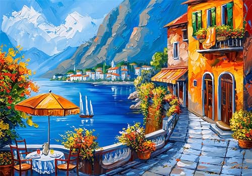 Puzzle 4000 Teile Landschaft Puzzle Am Meer Klassische Impossible Jigsaw, Anspruchsvoll HolzPuzzle Erwachsene, Puzzlespiele für Die Ganze Familie Jigsaw Für Erwachsene und Kinder Ab 14 Jahren U-203 Puzzle 4000 Teile Landschaft Puzzle Am Meer Klassische Impossible Jigsaw, Anspruchsvoll HolzPuzzle Erwachsene, Puzzlespiele für Die Ganze Familie Jigsaw Für Erwachsene und Kinder Ab 14 Jahren U-203 von Jiacgrtef