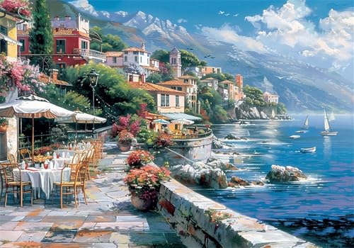 Puzzle 4000 Teile Landschaft Puzzle Am Meer Klassische Impossible Jigsaw, Anspruchsvoll HolzPuzzle Erwachsene, Puzzlespiele für Die Ganze Familie Jigsaw Für Erwachsene und Kinder Ab 14 Jahren U-251 Puzzle 4000 Teile Landschaft Puzzle Am Meer Klassische Impossible Jigsaw, Anspruchsvoll HolzPuzzle Erwachsene, Puzzlespiele für Die Ganze Familie Jigsaw Für Erwachsene und Kinder Ab 14 Jahren U-251 von Jiacgrtef