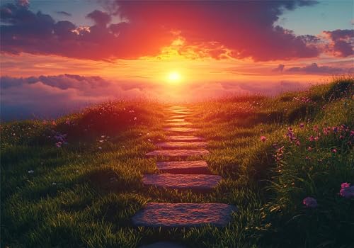 Puzzle 4000 Teile Landschaft Puzzle Natur Klassische Impossible Jigsaw, Anspruchsvoll HolzPuzzle Erwachsene, Puzzlespiele für Die Ganze Familie Jigsaw Für Erwachsene und Kinder Ab 14 Jahren U-761 von Jiacgrtef