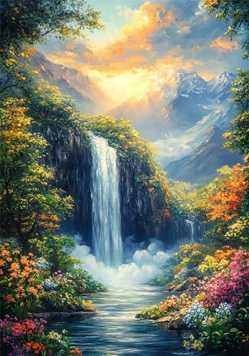Puzzle 4000 Teile Natur Puzzle Landschaft Klassische Impossible Jigsaw, Anspruchsvoll HolzPuzzle Erwachsene, Puzzlespiele für Die Ganze Familie Jigsaw Für Erwachsene und Kinder Ab 14 Jahren U-955 von Jiacgrtef