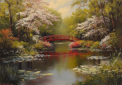 Puzzle 4000 Teile Natur Puzzle Landschaft Klassische jigsaw Erwachsene Anspruchsvoll, Holzpuzzle Erwachsene Groß Impossible Jigsaw Bastelset ab 14 Jahre für Jungen Mädchen für Wohnkultur Geschenke U-5 von Jiacgrtef