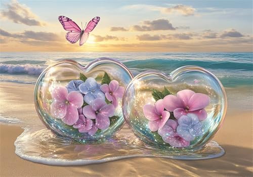 Puzzle 4000 Teile Schmetterling Puzzle Blume Klassische Impossible Jigsaw, Anspruchsvoll HolzPuzzle Erwachsene, Puzzlespiele für Die Ganze Familie Jigsaw Für Erwachsene und Kinder Ab 14 Jahren U-592 von Jiacgrtef