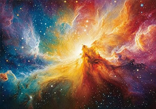 Puzzle 4000 Teile Sternenhimmel Puzzle Abstrakt Klassische Impossible Jigsaw Anspruchsvoll HolzPuzzle Erwachsene, Puzzlespiele für Die Ganze Familie Jigsaw Für Erwachsene Kinder Ab 14 Jahren U-563 von Jiacgrtef