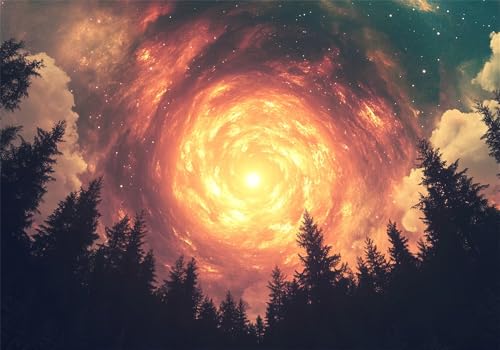 Puzzle 4000 Teile Sternenhimmel Puzzle Baum Klassische Impossible Jigsaw, Anspruchsvoll HolzPuzzle Erwachsene, Puzzlespiele für Die Ganze Familie Jigsaw Für Erwachsene und Kinder Ab 14 Jahren U-727 von Jiacgrtef