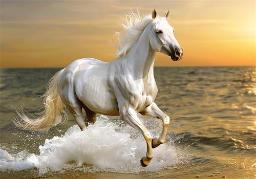 Puzzle 4000 Teile Strand Puzzle Hülse Klassische Jigsaw Erwachsene Anspruchsvoll, Holzpuzzle Erwachsene Groß Impossible Jigsaw Bastelset ab 14 Jahre für Jungen Mädchen für Wohnkultur Geschenke U-534 von Jiacgrtef