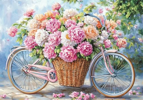 Puzzle 500 Teile Blume Puzzle Erwachsene Fahrrad Klassische HolzPuzzle Erwachsene, DIY Groß Challenging Game Wooden Jigsaw Bastelset ab 14 Jahre für Jungen Mädchen, für Wohnkultur Geschenke U-79 Puzzle 500 Teile Blume Puzzle Erwachsene Fahrrad Klassische HolzPuzzle Erwachsene, DIY Groß Challenging Game Wooden Jigsaw Bastelset ab 14 Jahre für Jungen Mädchen, für Wohnkultur Geschenke U-79 von Jiacgrtef