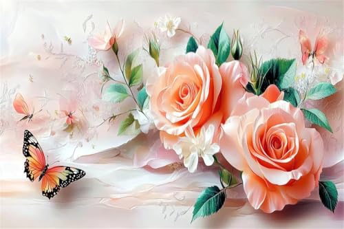 Puzzle 500 Teile Blume Puzzle Rose Holzpuzzle Erwachsene Klassische Jigsaw Erwachsene, DIY Groß Challenging Game Wooden Jigsaw Bastelset ab 14 Jahre für Jungen Mädchen für Wohnkultur Geschenke K-2 Puzzle 500 Teile Blume Puzzle Rose Holzpuzzle Erwachsene Klassische Jigsaw Erwachsene, DIY Groß Challenging Game Wooden Jigsaw Bastelset ab 14 Jahre für Jungen Mädchen für Wohnkultur Geschenke K-2 von Jiacgrtef
