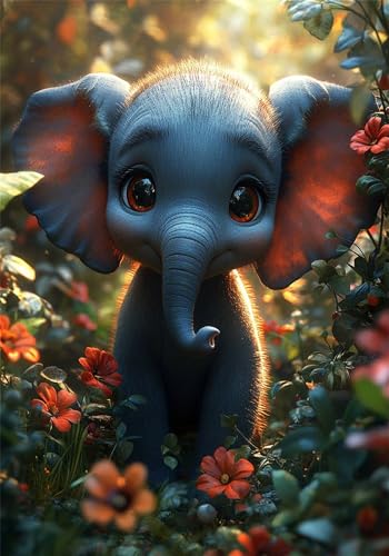 Puzzle 500 Teile Elefant Puzzle Erwachsene Blume Klassische HolzPuzzle Erwachsene, DIY Groß Challenging Game Wooden Jigsaw Bastelset ab 14 Jahre für Jungen Mädchen, für Wohnkultur Geschenke U-1041 Puzzle 500 Teile Elefant Puzzle Erwachsene Blume Klassische HolzPuzzle Erwachsene, DIY Groß Challenging Game Wooden Jigsaw Bastelset ab 14 Jahre für Jungen Mädchen, für Wohnkultur Geschenke U-1041 von Jiacgrtef
