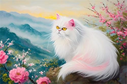 Puzzle 500 Teile Katze Puzzle Blume Klassische Jigsaw Erwachsene Anspruchsvoll, Holzpuzzle Erwachsene Groß Impossible Jigsaw Bastelset ab 14 Jahre für Jungen Mädchen für Wohnkultur Geschenke F-0 Puzzle 500 Teile Katze Puzzle Blume Klassische Jigsaw Erwachsene Anspruchsvoll, Holzpuzzle Erwachsene Groß Impossible Jigsaw Bastelset ab 14 Jahre für Jungen Mädchen für Wohnkultur Geschenke F-0 von Jiacgrtef