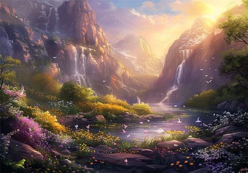 Puzzle 500 Teile Natur Puzzle Erwachsene Landschaft Klassische HolzPuzzle Erwachsene, DIY Groß Challenging Game Wooden Jigsaw Bastelset ab 14 Jahre für Jungen Mädchen, für Wohnkultur Geschenke U-397 Puzzle 500 Teile Natur Puzzle Erwachsene Landschaft Klassische HolzPuzzle Erwachsene, DIY Groß Challenging Game Wooden Jigsaw Bastelset ab 14 Jahre für Jungen Mädchen, für Wohnkultur Geschenke U-397 von Jiacgrtef