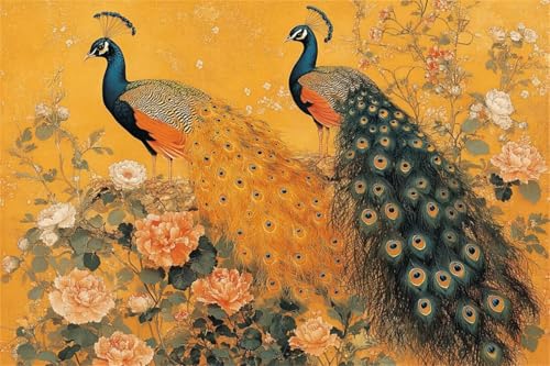 Puzzle 500 Teile Pfau Puzzle Blume Holzpuzzle Erwachsene Klassische Jigsaw Erwachsene, DIY Groß Challenging Game Wooden Jigsaw Bastelset ab 14 Jahre für Jungen Mädchen für Wohnkultur Geschenke C-1 Puzzle 500 Teile Pfau Puzzle Blume Holzpuzzle Erwachsene Klassische Jigsaw Erwachsene, DIY Groß Challenging Game Wooden Jigsaw Bastelset ab 14 Jahre für Jungen Mädchen für Wohnkultur Geschenke C-1 von Jiacgrtef