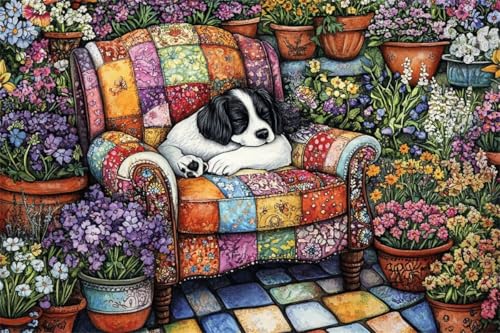 Puzzle 500 Teile Retro Puzzle Hund Holzpuzzle Erwachsene Klassische Jigsaw Erwachsene, DIY Groß Challenging Game Wooden Jigsaw Bastelset ab 14 Jahre für Jungen Mädchen für Wohnkultur Geschenke Z-1 Puzzle 500 Teile Retro Puzzle Hund Holzpuzzle Erwachsene Klassische Jigsaw Erwachsene, DIY Groß Challenging Game Wooden Jigsaw Bastelset ab 14 Jahre für Jungen Mädchen für Wohnkultur Geschenke Z-1 von Jiacgrtef