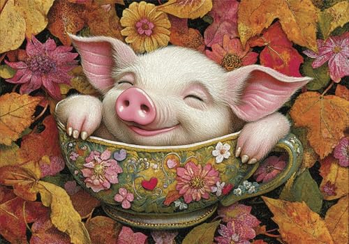 Puzzle 500 Teile Tier Puzzle Erwachsene Schwein Quality Klassische HolzPuzzle Erwachsene, DIY Groß Challenging Game wooden jigsaw Bastelset ab 14 Jahre für jungen Mädchen, für Wohnkultur Geschenke U-2 Puzzle 500 Teile Tier Puzzle Erwachsene Schwein Quality Klassische HolzPuzzle Erwachsene, DIY Groß Challenging Game wooden jigsaw Bastelset ab 14 Jahre für jungen Mädchen, für Wohnkultur Geschenke U-2 von Jiacgrtef