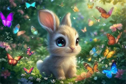 Puzzle 500 Teile Tier Puzzle Kaninchen Klassische Jigsaw Erwachsene Anspruchsvoll, Holzpuzzle Erwachsene, Groß Impossible Jigsaw Bastelset ab 14 Jahre für Jungen Mädchen für Wohnkultur Geschenke R-3 Puzzle 500 Teile Tier Puzzle Kaninchen Klassische Jigsaw Erwachsene Anspruchsvoll, Holzpuzzle Erwachsene, Groß Impossible Jigsaw Bastelset ab 14 Jahre für Jungen Mädchen für Wohnkultur Geschenke R-3 von Jiacgrtef