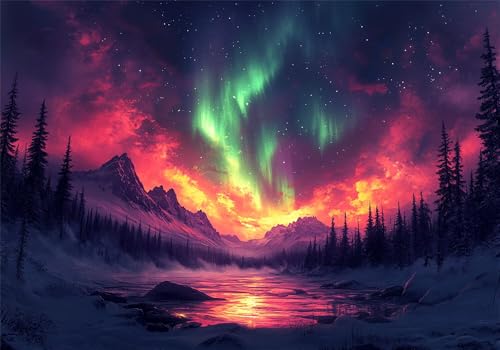Puzzle 5000 Teile Aurora Puzzle Erwachsene Landschaft Jigsaw Groß XXL 156x105cm DIY Impossible Erwachsene Anspruchsvoll Jigsaw Art, Klassische HolzPuzzle für Zimmer Deko Wohnzimmer für Frauen U-729 Puzzle 5000 Teile Aurora Puzzle Erwachsene Landschaft Jigsaw Groß XXL 156x105cm DIY Impossible Erwachsene Anspruchsvoll Jigsaw Art, Klassische HolzPuzzle für Zimmer Deko Wohnzimmer für Frauen U-729 von Jiacgrtef