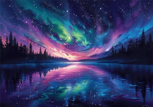 Puzzle 5000 Teile Aurora Puzzle Erwachsene Landschaft Jigsaw Groß XXL 156x105cm DIY Impossible Erwachsene Anspruchsvoll Jigsaw Art, Klassische HolzPuzzle für Zimmer Deko Wohnzimmer für Frauen U-590 Puzzle 5000 Teile Aurora Puzzle Erwachsene Landschaft Jigsaw Groß XXL 156x105cm DIY Impossible Erwachsene Anspruchsvoll Jigsaw Art, Klassische HolzPuzzle für Zimmer Deko Wohnzimmer für Frauen U-590 von Jiacgrtef