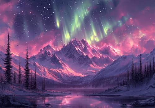 Puzzle 5000 Teile Aurora Puzzle Erwachsene Landschaft Jigsaw Groß XXL 156x105cm DIY Impossible Erwachsene Anspruchsvoll Jigsaw Art, Klassische HolzPuzzle für Zimmer Deko Wohnzimmer für Frauen U-516 Puzzle 5000 Teile Aurora Puzzle Erwachsene Landschaft Jigsaw Groß XXL 156x105cm DIY Impossible Erwachsene Anspruchsvoll Jigsaw Art, Klassische HolzPuzzle für Zimmer Deko Wohnzimmer für Frauen U-516 von Jiacgrtef