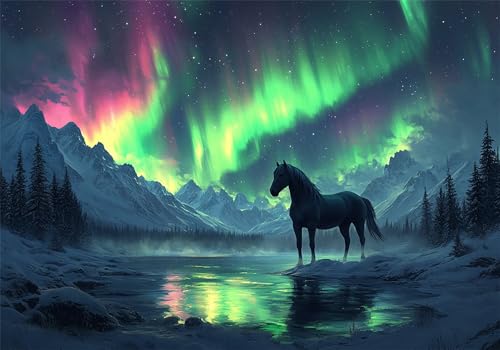 Puzzle 5000 Teile Aurora Puzzle Erwachsene Pferd Jigsaw Groß XXL 156x105cm DIY Impossible Erwachsene Anspruchsvoll Jigsaw, Klassische HolzPuzzle für Zimmer Deko Wohnzimmer Geschenke für Frauen U-763 Puzzle 5000 Teile Aurora Puzzle Erwachsene Pferd Jigsaw Groß XXL 156x105cm DIY Impossible Erwachsene Anspruchsvoll Jigsaw, Klassische HolzPuzzle für Zimmer Deko Wohnzimmer Geschenke für Frauen U-763 von Jiacgrtef