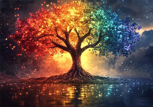 Puzzle 5000 Teile Baum Puzzle Erwachsene Farbe Jigsaw Groß XXL 156x105cm DIY Impossible Erwachsene Anspruchsvoll Jigsaw Art, Klassische HolzPuzzle für Wand Zimmer Deko Wohnzimmer Geschenke U-589 Puzzle 5000 Teile Baum Puzzle Erwachsene Farbe Jigsaw Groß XXL 156x105cm DIY Impossible Erwachsene Anspruchsvoll Jigsaw Art, Klassische HolzPuzzle für Wand Zimmer Deko Wohnzimmer Geschenke U-589 von Jiacgrtef