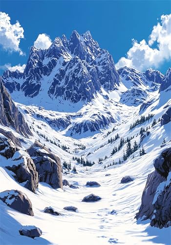 Puzzle 5000 Teile Berg Puzzle Erwachsene Schnee Jigsaw Groß XXL 156x105cm DIY Impossible Erwachsene Anspruchsvoll Jigsaw Art, Klassische HolzPuzzle für Wand Zimmer Deko Wohnzimmer Geschenke U-1107 Puzzle 5000 Teile Berg Puzzle Erwachsene Schnee Jigsaw Groß XXL 156x105cm DIY Impossible Erwachsene Anspruchsvoll Jigsaw Art, Klassische HolzPuzzle für Wand Zimmer Deko Wohnzimmer Geschenke U-1107 von Jiacgrtef