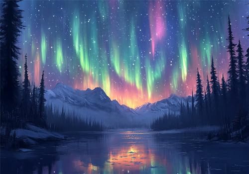 Puzzle 5000 Teile Landschaft Puzzle Erwachsene Aurora Jigsaw Groß XXL 156x105cm DIY Impossible Erwachsene Anspruchsvoll Jigsaw Art, Klassische HolzPuzzle für Zimmer Deko Wohnzimmer für Frauen U-693 Puzzle 5000 Teile Landschaft Puzzle Erwachsene Aurora Jigsaw Groß XXL 156x105cm DIY Impossible Erwachsene Anspruchsvoll Jigsaw Art, Klassische HolzPuzzle für Zimmer Deko Wohnzimmer für Frauen U-693 von Jiacgrtef