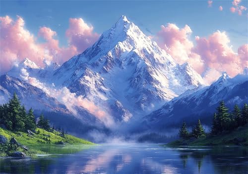 Puzzle 5000 Teile Landschaft Puzzle Erwachsene Berg Jigsaw Groß XXL 156x105cm DIY Impossible Erwachsene Anspruchsvoll Jigsaw Art, Klassische HolzPuzzle für Zimmer Deko Wohnzimmer Geschenke U-451 Puzzle 5000 Teile Landschaft Puzzle Erwachsene Berg Jigsaw Groß XXL 156x105cm DIY Impossible Erwachsene Anspruchsvoll Jigsaw Art, Klassische HolzPuzzle für Zimmer Deko Wohnzimmer Geschenke U-451 von Jiacgrtef